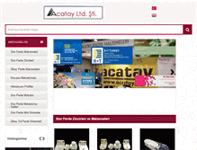 Tablet Screenshot of acatay.com